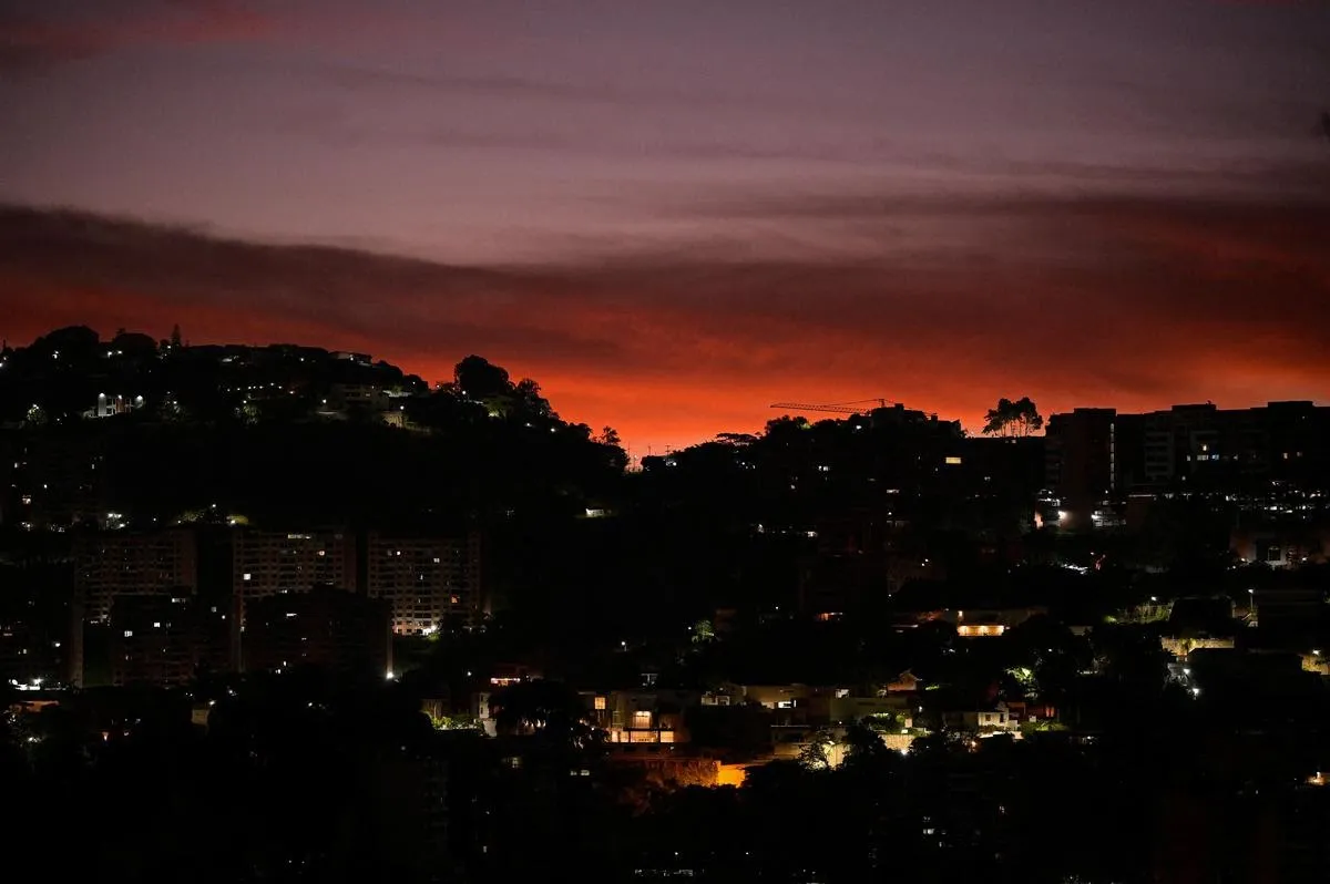 2026 01 03T101357Z 2050901318 RC2MTIAKEX15 RTRMADP 3 USA VENEZUELA EXPLOSIONS