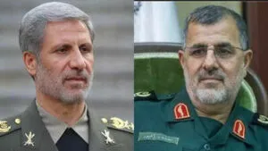 massive Israeli strikes on Tehran: শহিদ ইরানের প্রতিরক্ষামন্ত্রী ও বিপ্লবী গার্ড প্রধান 17 iran minister of defence brigadier amir hatami revolutionary guards commander mohammed pakpour