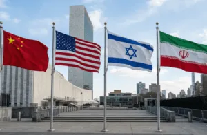 China X US X Israel X Iran