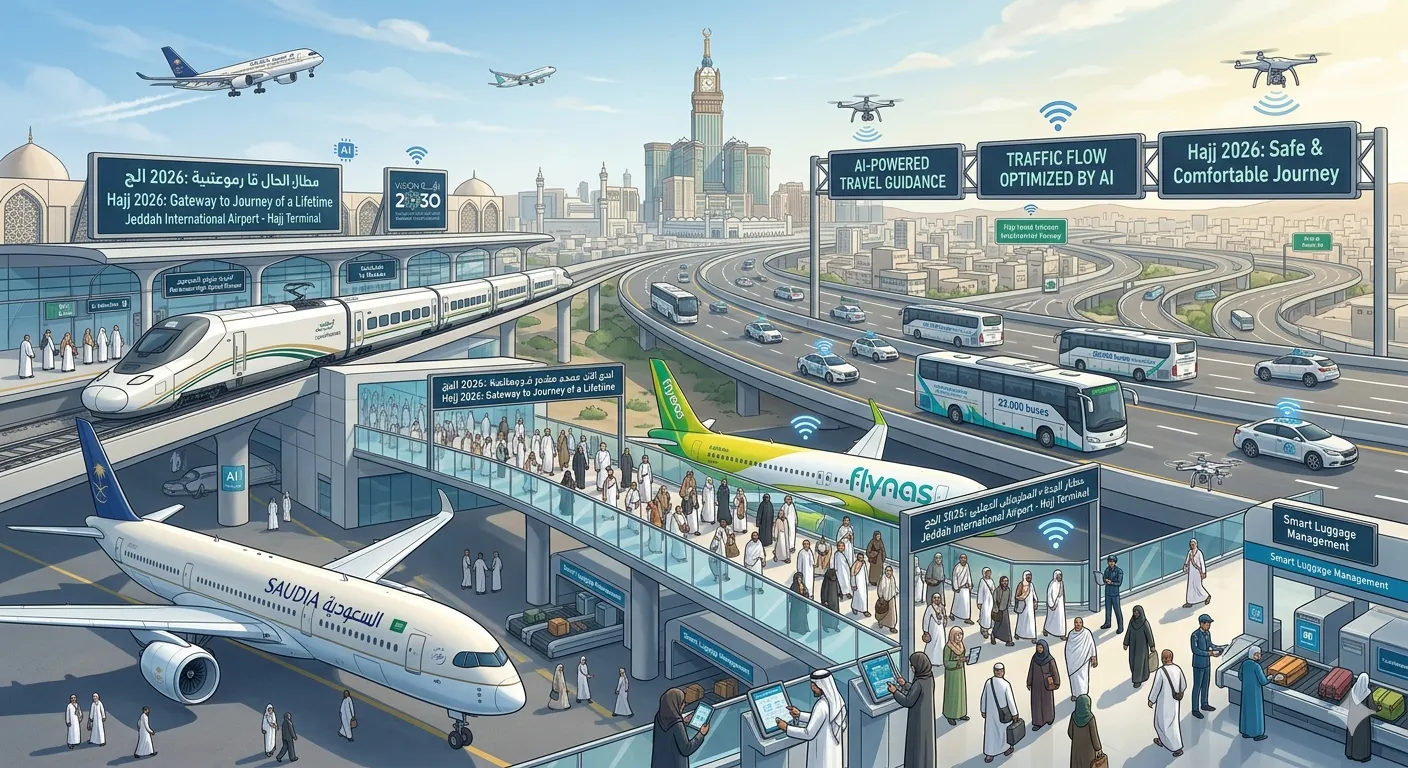 Hajj 2026 Logistics Strategy: চরম আবহাওয়ার ঝুঁকি মোকাবিলায় সউদি আরবের ‘অভূতপূর্ব’ সমন্বিত পদক্ষেপ, ২০২৬ সালের হজে যাতায়াতে আসছে ‘আমূল’ পরিবর্তন