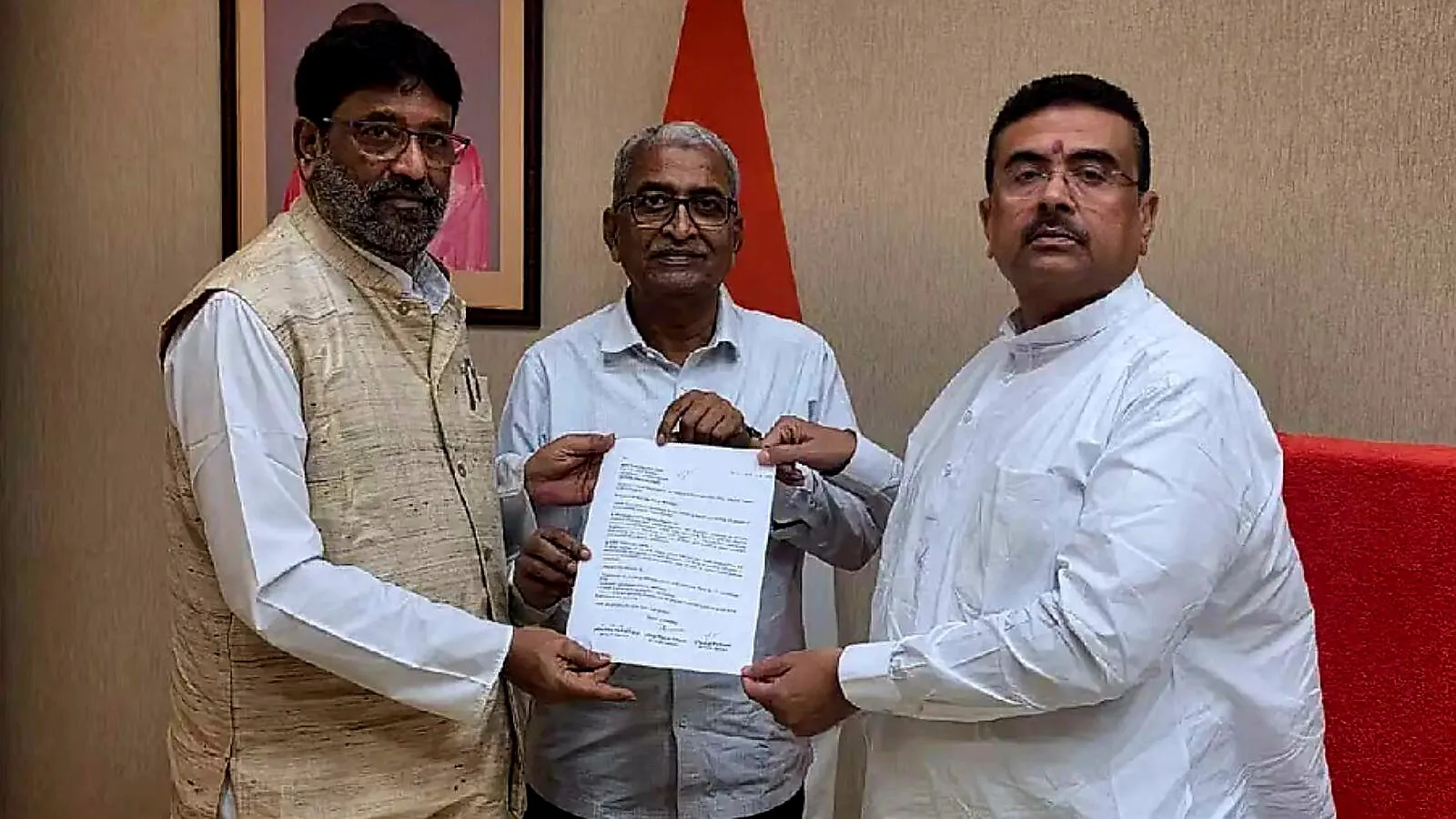 abu taher khalilur rahaman meet cm suvendu adhikari